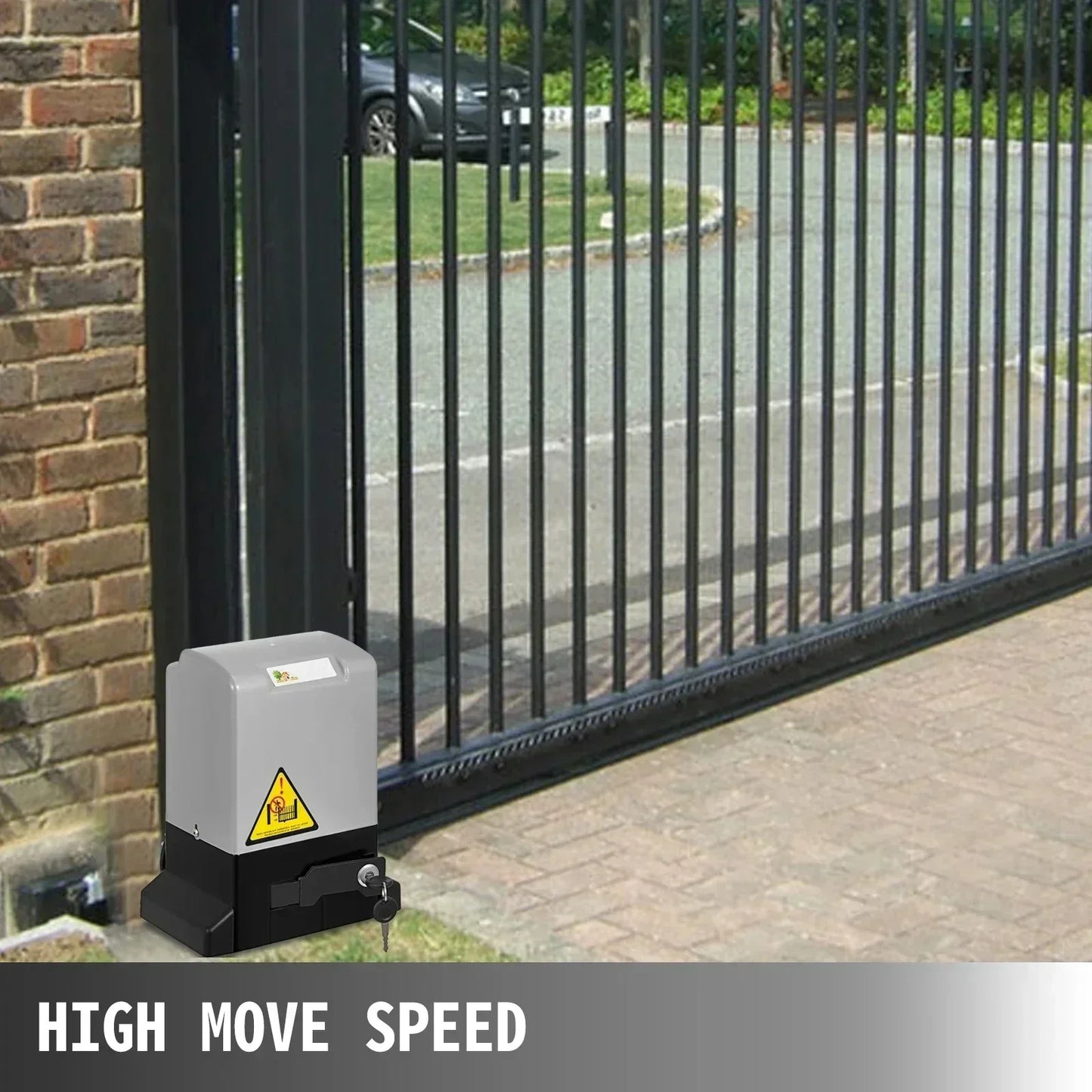 Gate Opener 1300LBS Electric Automatic Sliding Gate Opener