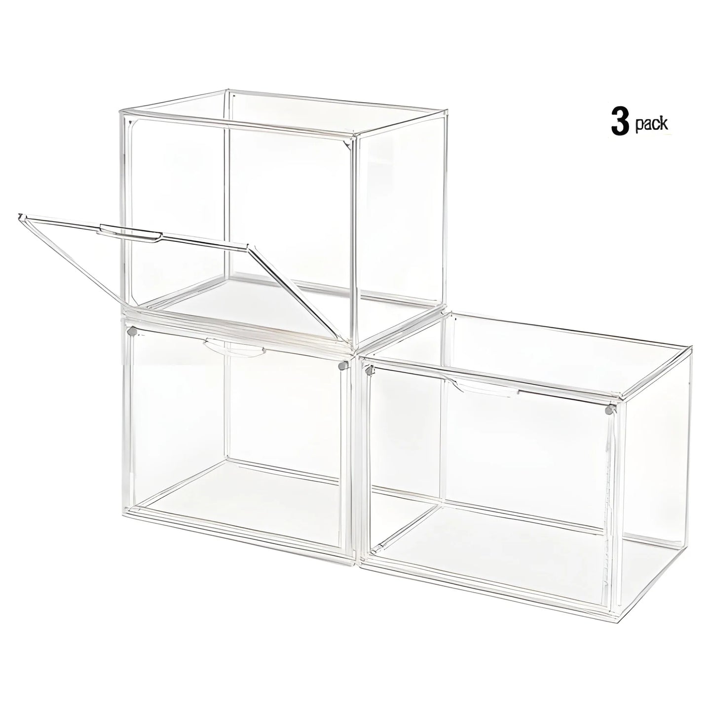 Dustproof Display Case for Figures and Collectibles Storage