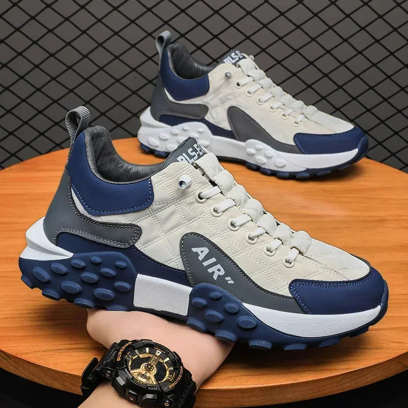 Men Casual Platform Sneakers Breathable Comfortable Shoes