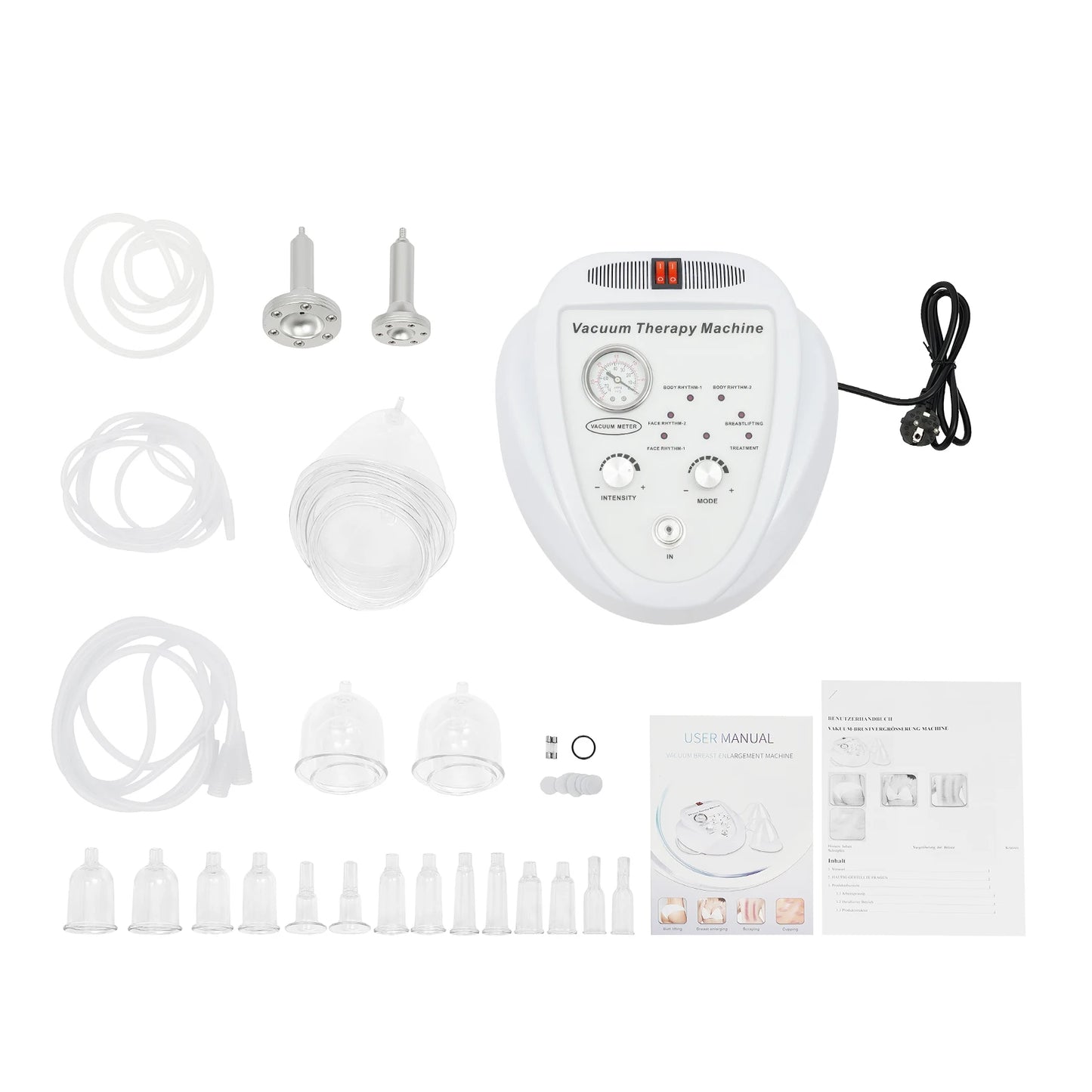 Electric Vacuum Massager For Breast And Butt Lifting