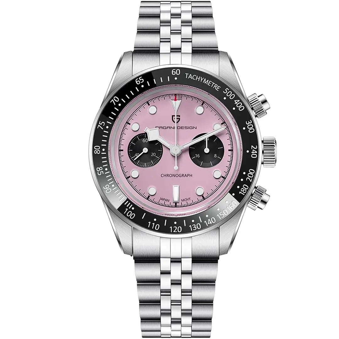 Pagani Design Panda Chronograph Stainless Steel Watch