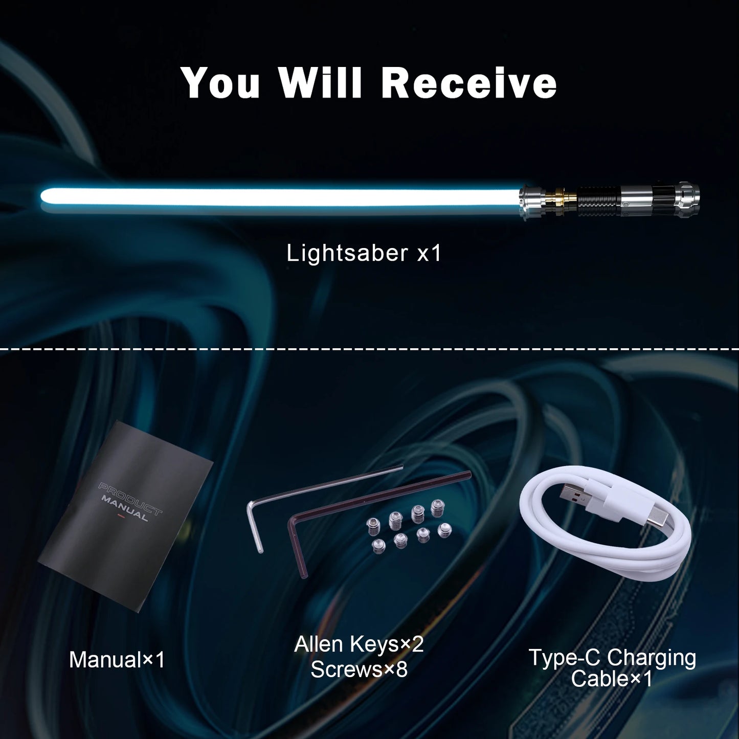 Photon Sabersmiths Obi Wan Kenobi Lightsaber Motion Control Pixel Lightsaber Infinite Colors 34 Sound Fonts