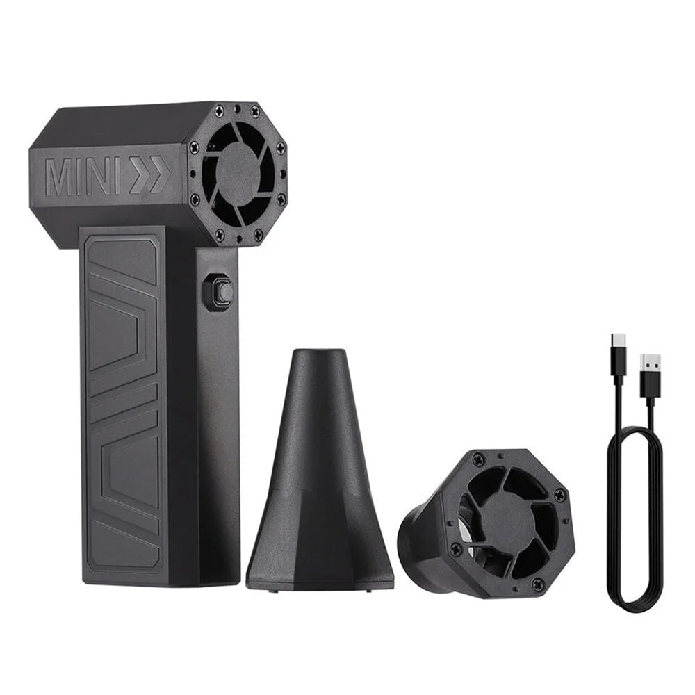 130000RPM Mini Air Duster Turbo Blower For Car Cleaning