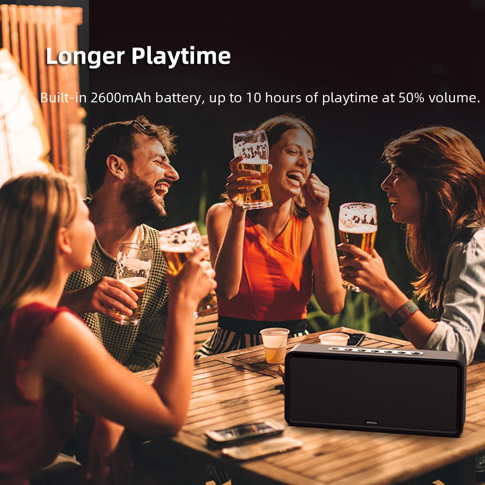 DOSS Bluetooth Speaker 32W Stereo Sound Subwoofer Portable