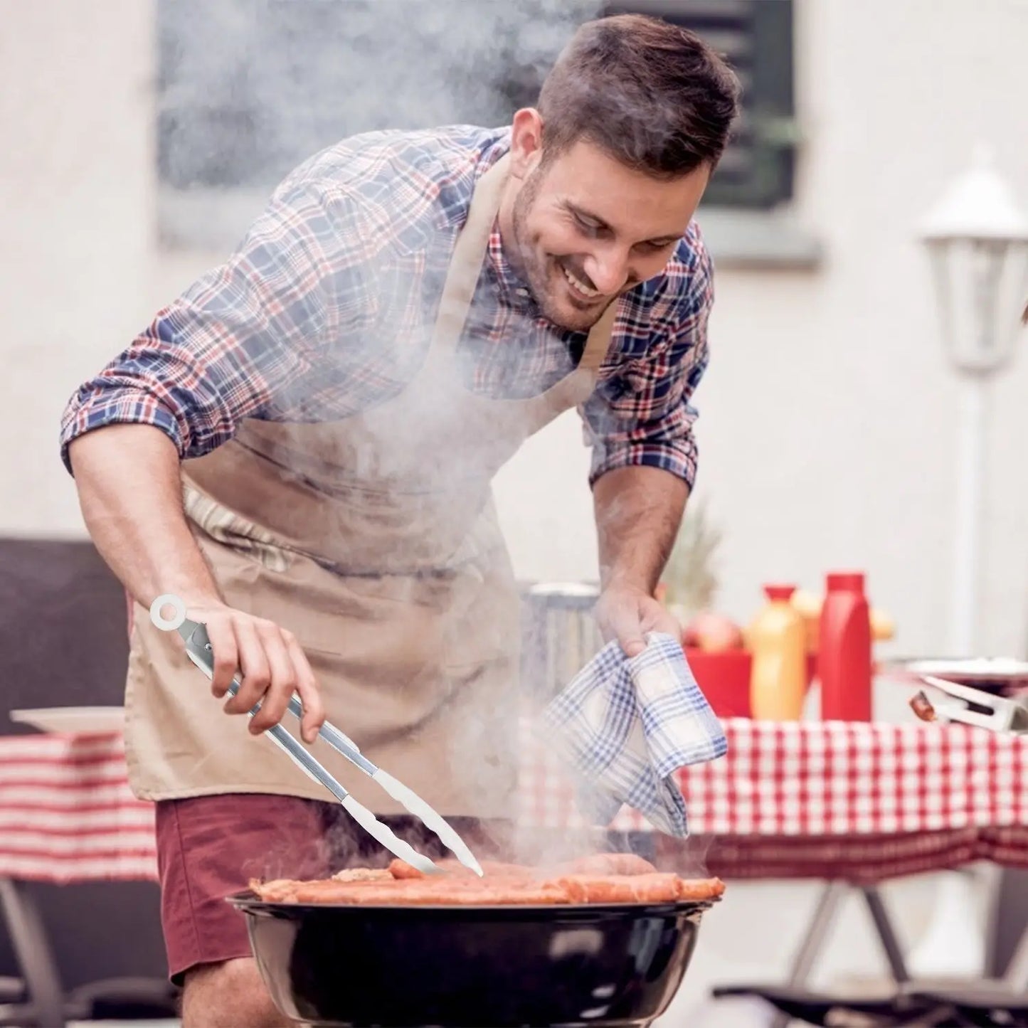 35Pcs Kitchen Utensil Set With Holder Spatulas Egg Whisk