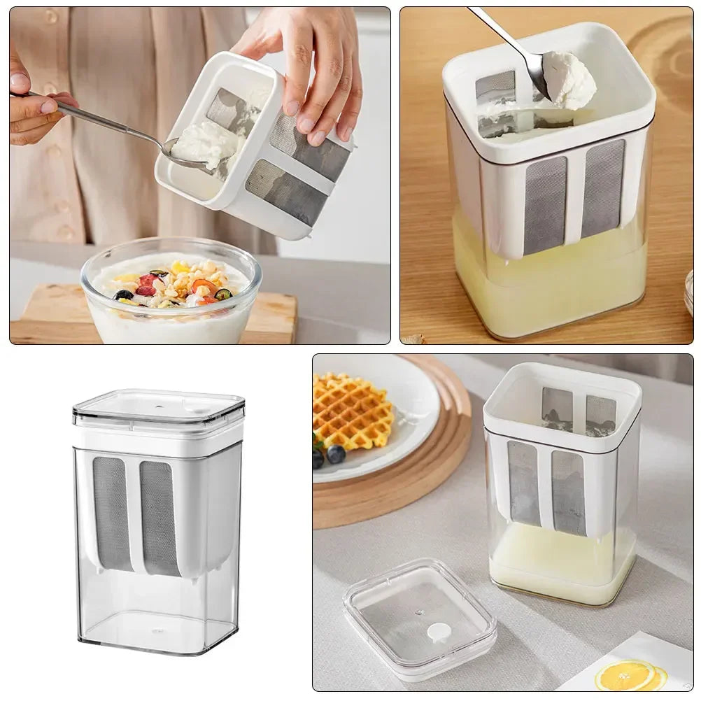 Greek Yogurt Maker Filter Stainless Steel Strainer Whey