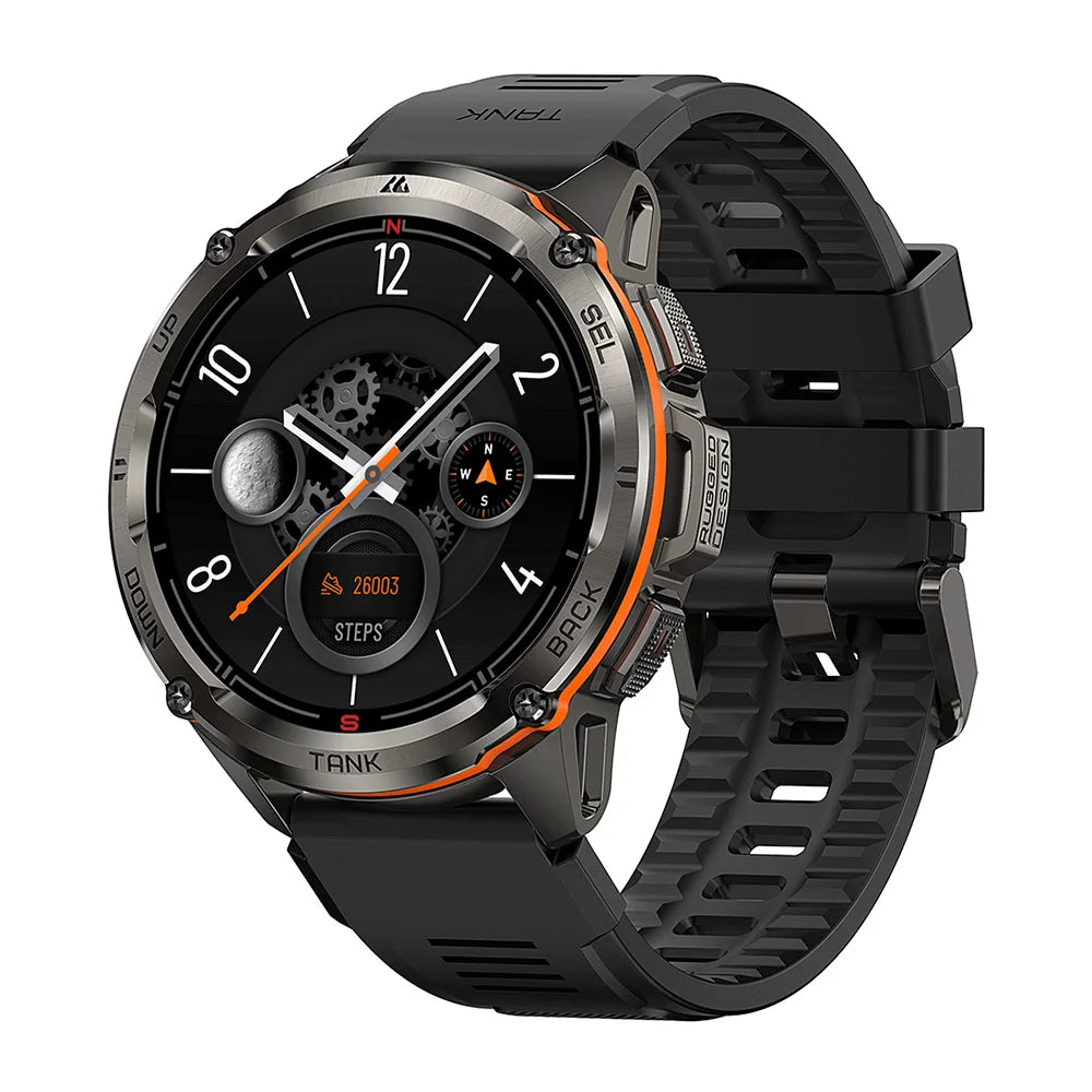KOSPET Tank T3 Ultra GPS Smartwatch With Altimeter Compass
