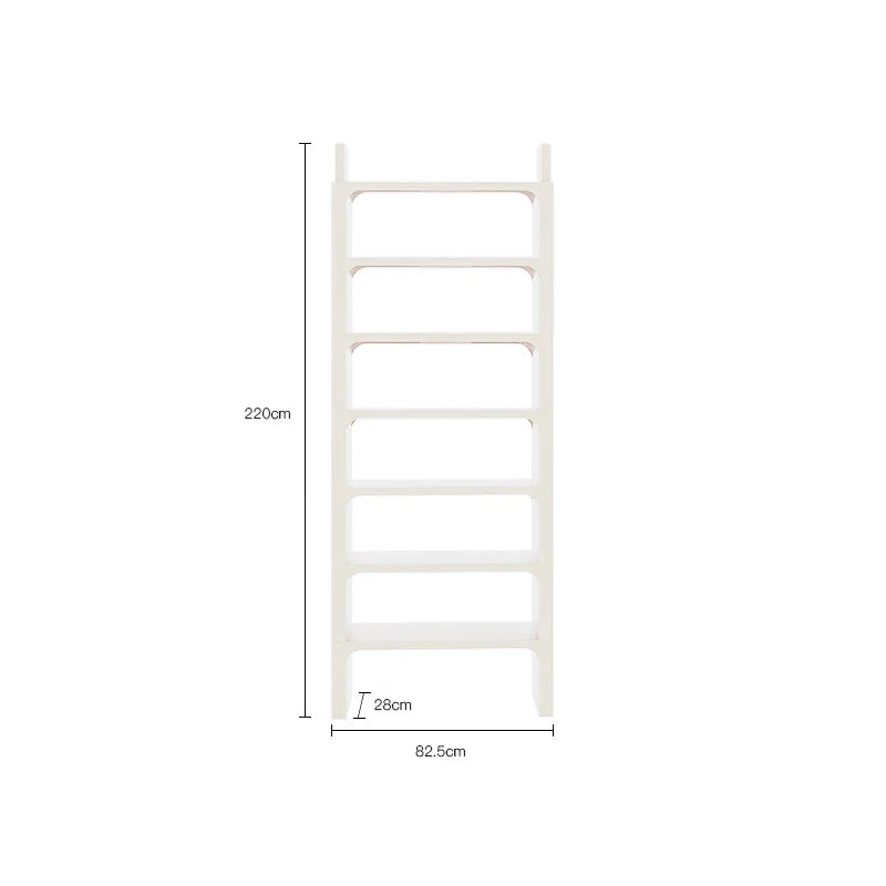 DECOPAI Nordic Modern Multi Function Storage Bookshelf and Side Table