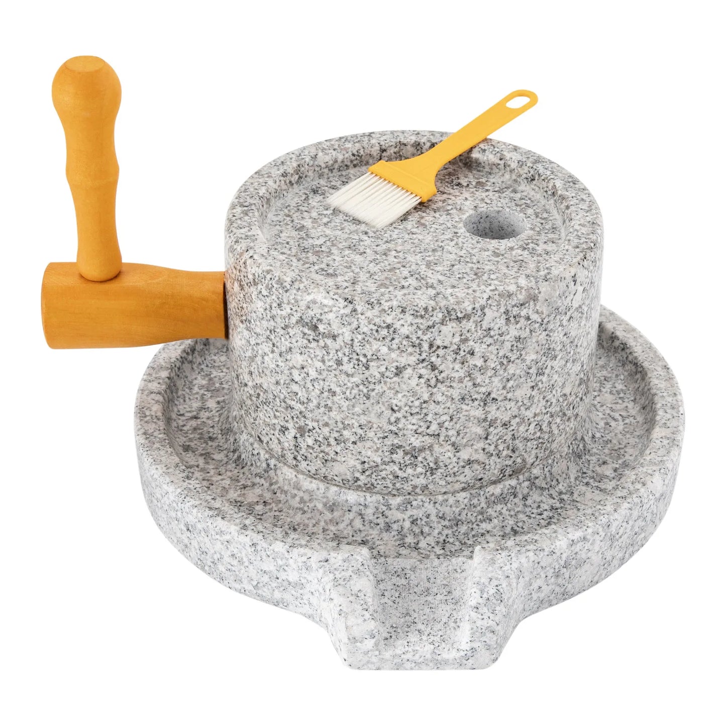 Manual Marble Millstone Grinder Chili Pepper Mung Flour