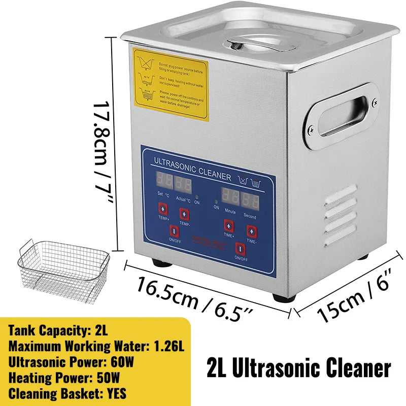 SucceBuy Ultrasonic Cleaner For Dishes Portable Home Washer