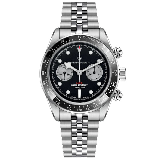 Pagani Design Panda Chronograph Stainless Steel Watch