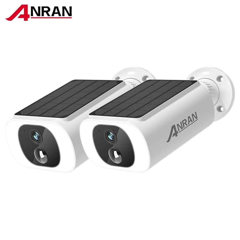 ANRAN Outdoor Wireless WiFi Camera 3MP Solar Floodlight