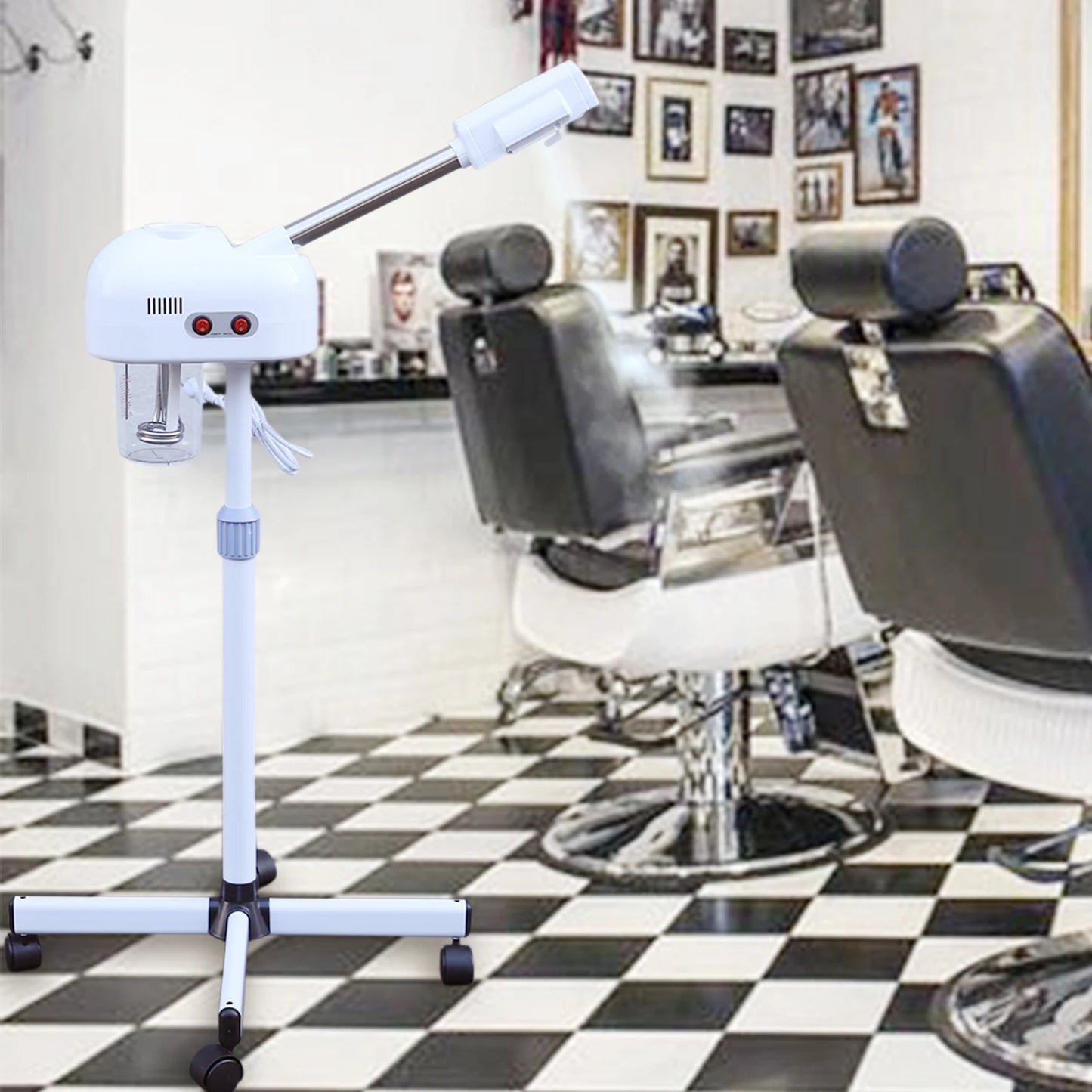 Ozone Infused Facial Steamer for Skin Care Equipment Pore Cleansing, Salon and Home Use