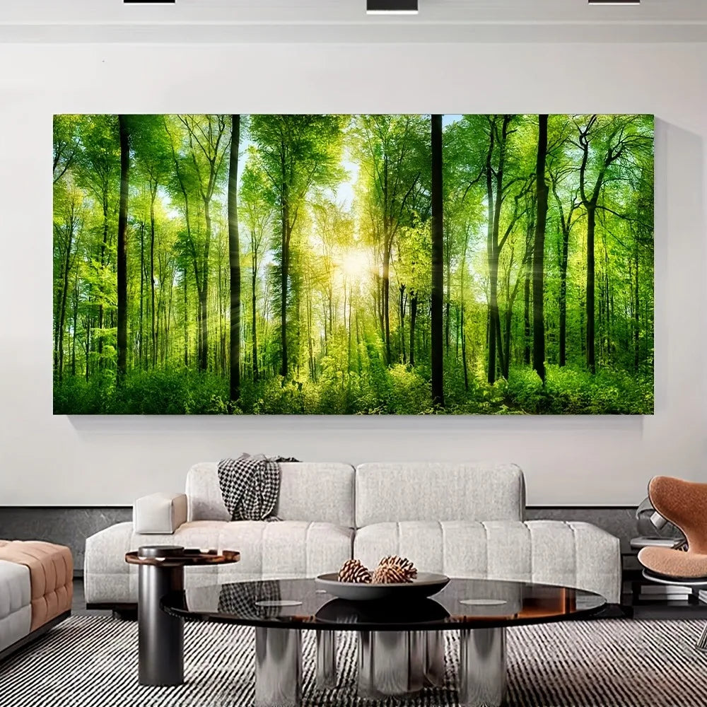 Hign-concerned Inspired Oil Painting Classic Abstract With Solid Wood Frame