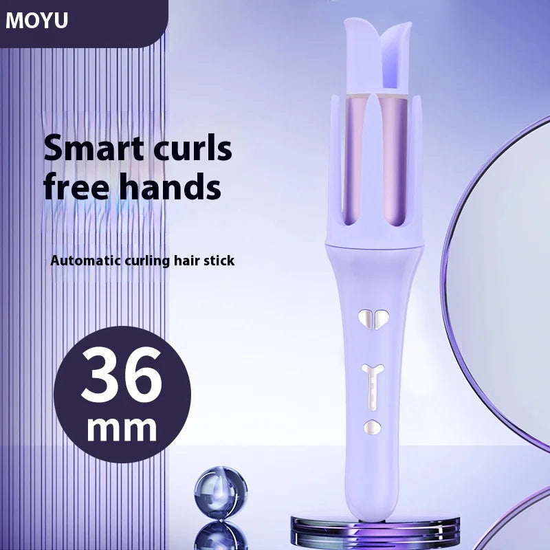 Commodity 2 In 1 Automatic Curler Ceramic Rotating Wand