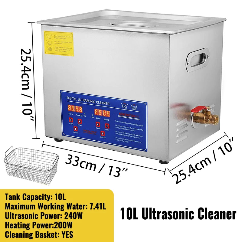 SucceBuy Ultrasonic Cleaner For Dishes Portable Home Washer