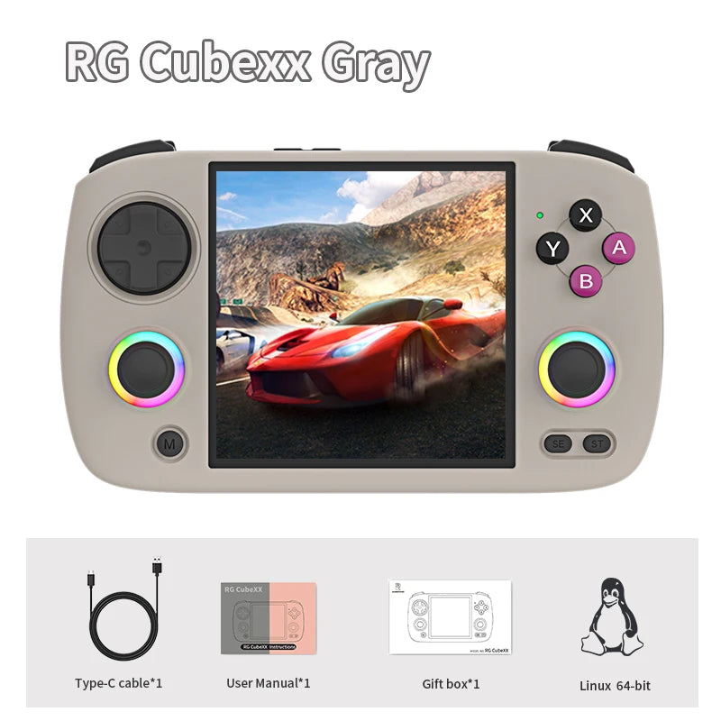 Anbernic RG CubeXX Handheld Gaming Console With Linux WiFi