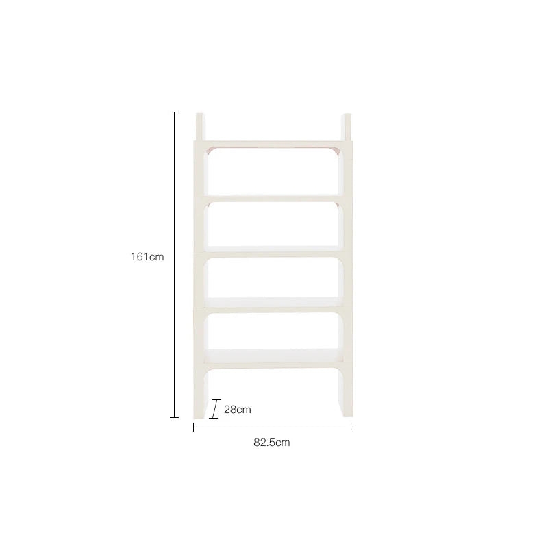 DECOPAI Nordic Modern Multi Function Storage Bookshelf and Side Table