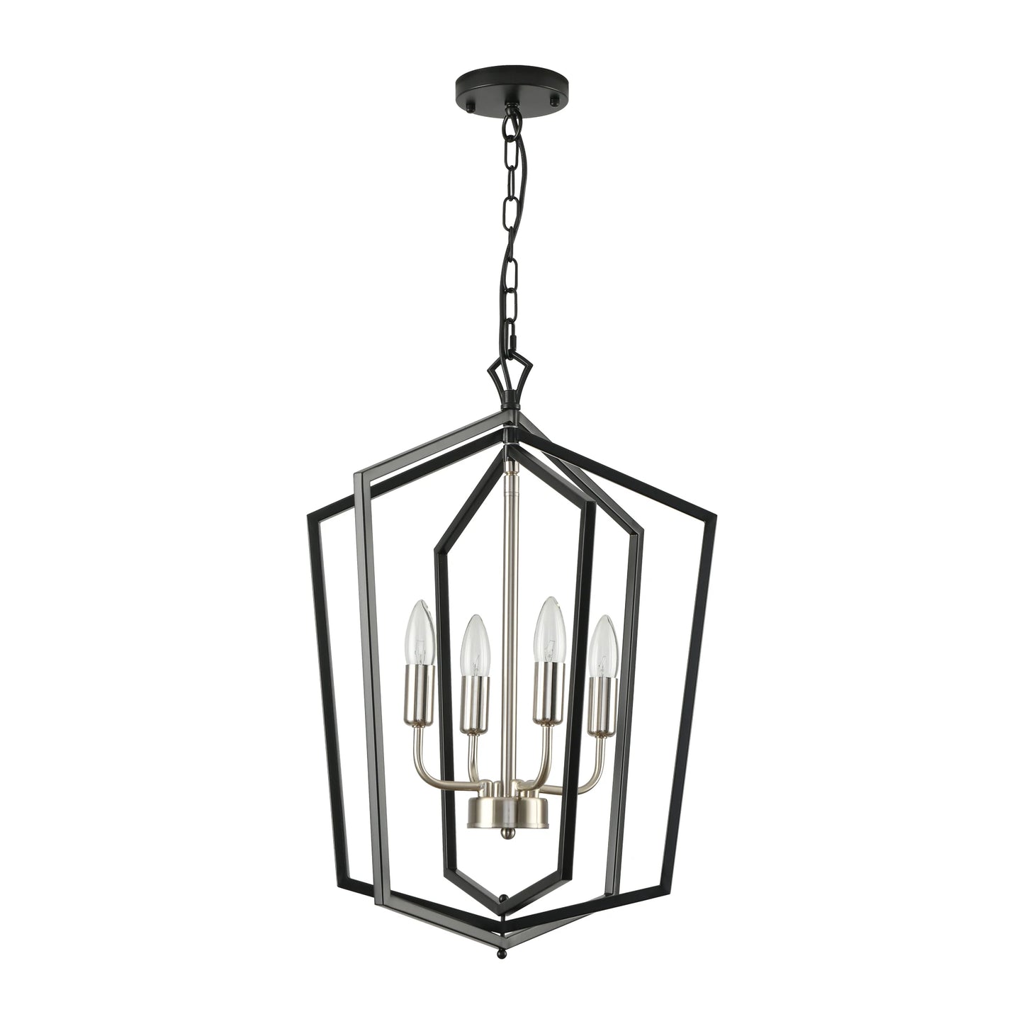 LovingC 4 Light Luxury Chandeliers Farmhouse Pendant Lighting