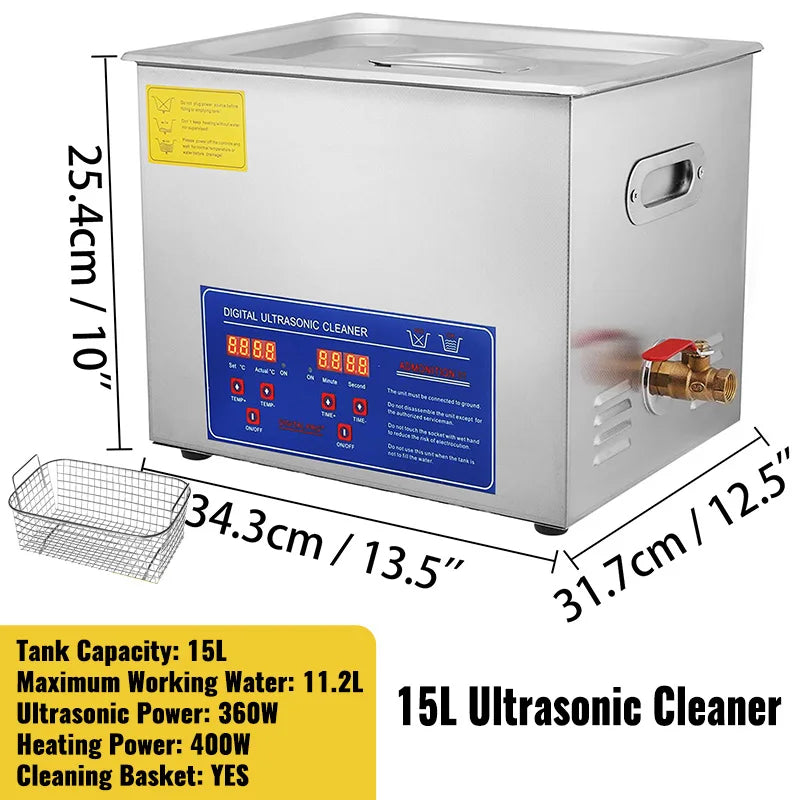 SucceBuy Ultrasonic Cleaner For Dishes Portable Home Washer