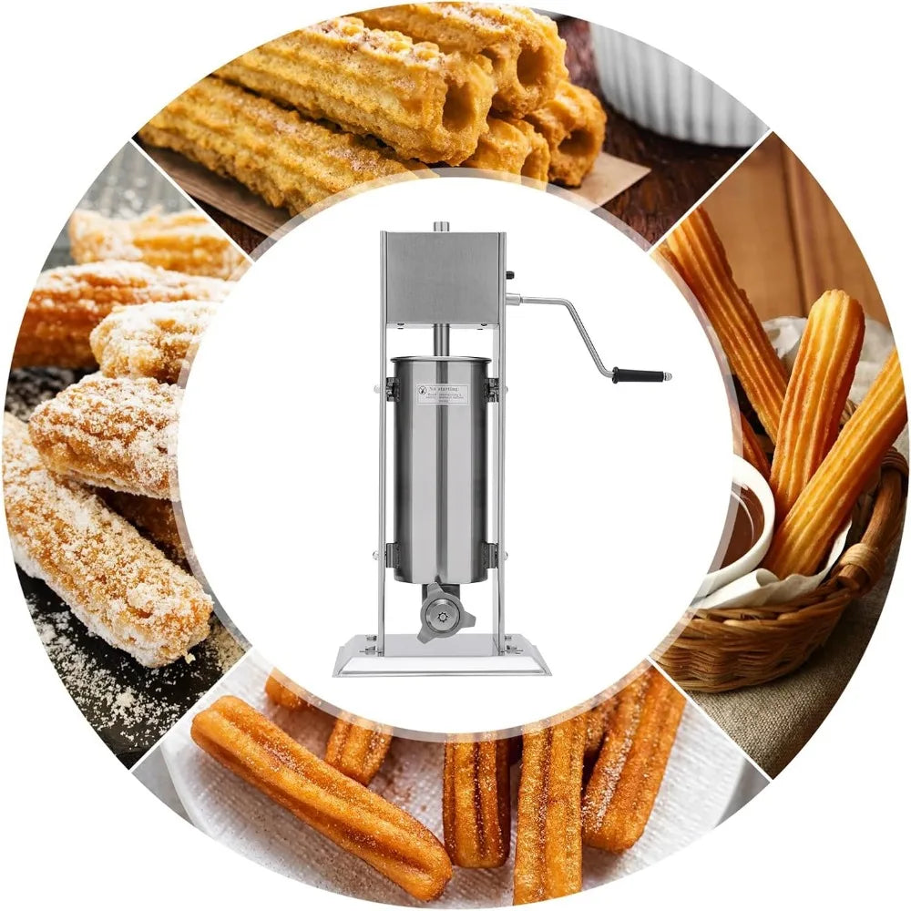 Commercial Churros Maker Manual Machine With 4 Nozzles