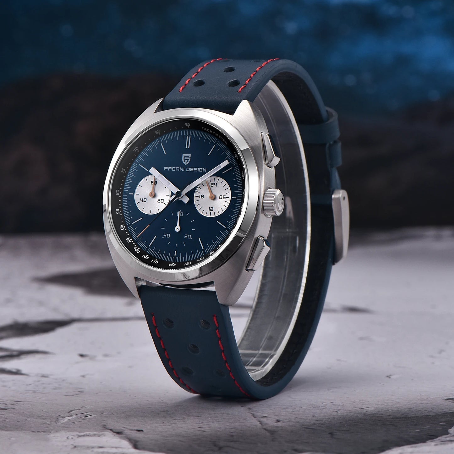 PAGANI DESIGN Retro Luxury Chronograph VK63 Quartz Watch