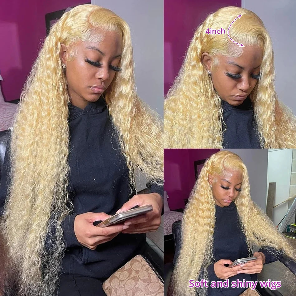 WeWave Premium HD Lace Front Wig Human Hair Curly Style