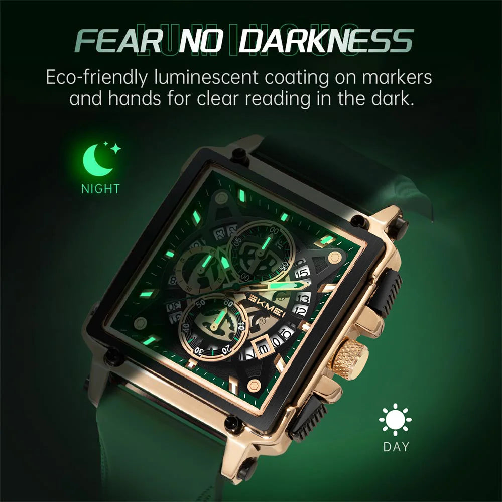 SKMEI Luxury Waterproof Quartz Watch Date For Men Women