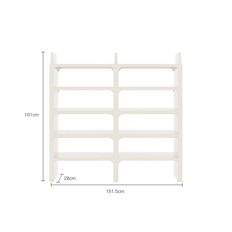 DECOPAI Nordic Modern Multi Function Storage Bookshelf and Side Table