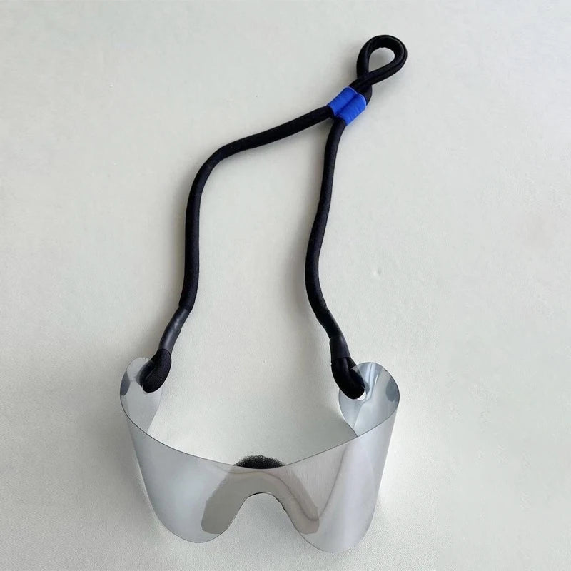 VICKICOCO Luxury Oversized Rimless Y2K Trendy Sunglasses