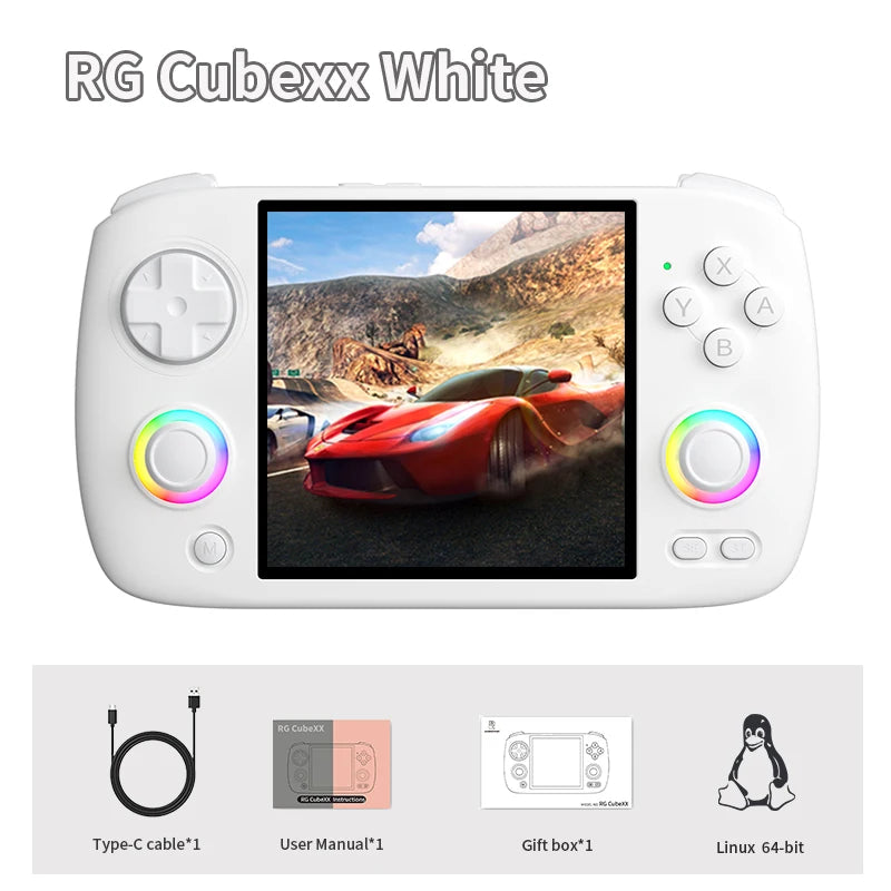 Anbernic RG CubeXX Handheld Gaming Console With Linux WiFi