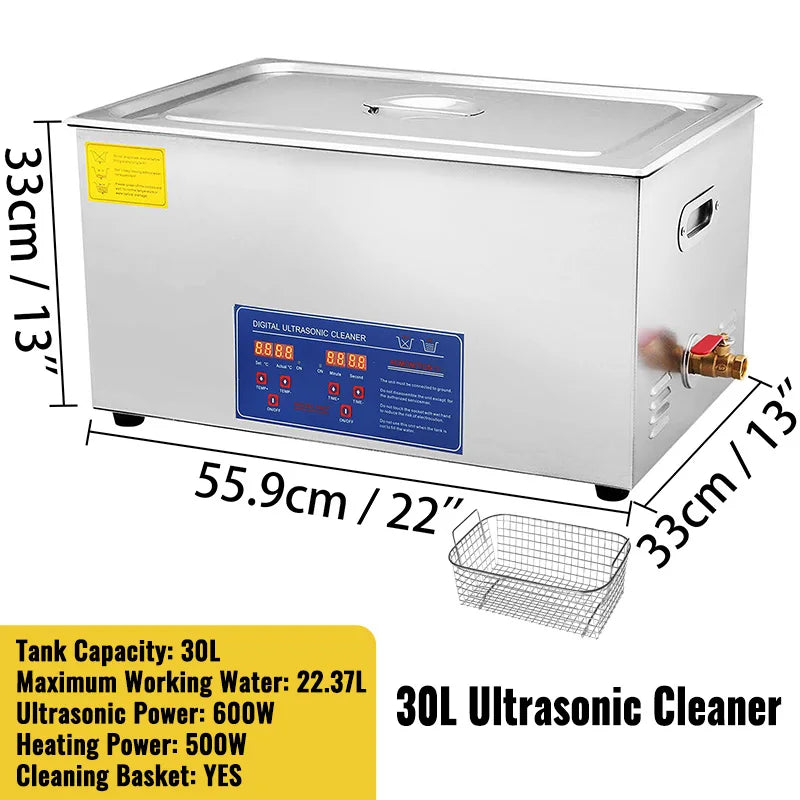 SucceBuy Ultrasonic Cleaner For Dishes Portable Home Washer