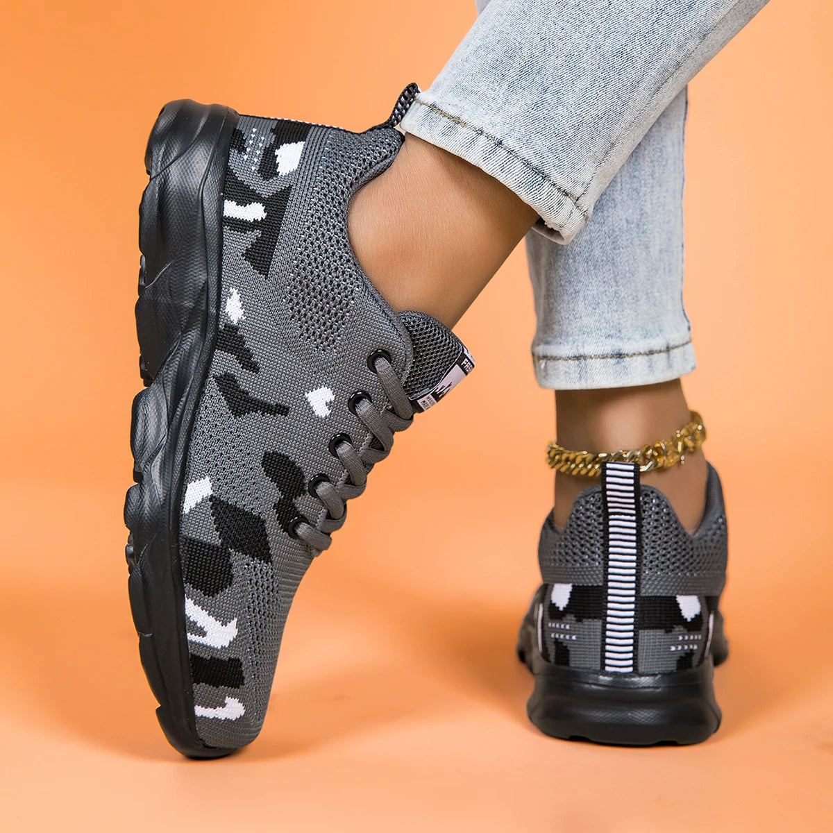 Men Orthopedic Sneakers Walking Shoes Casual Tennis