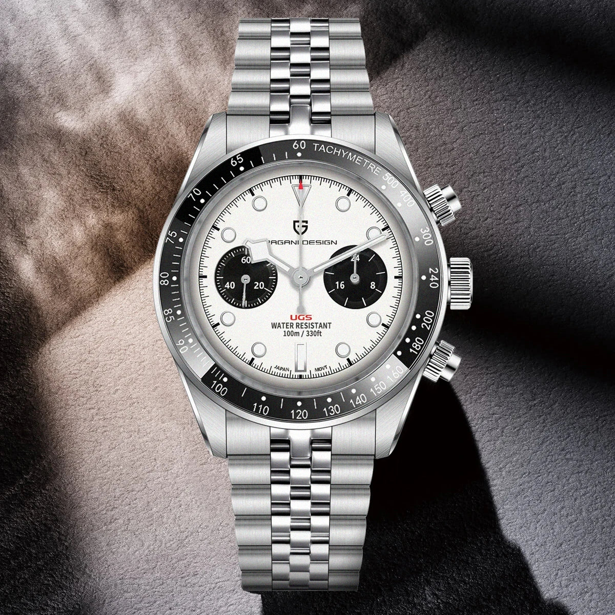 Pagani Design Panda Chronograph Stainless Steel Watch