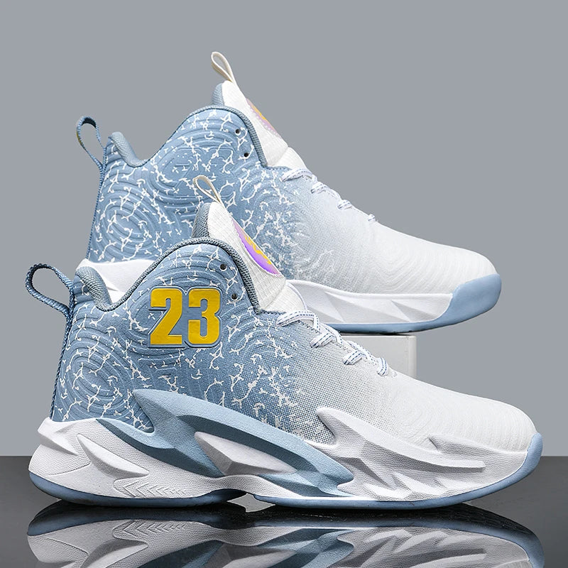 Louis Kadhrcn Men Basketball Shoes Breathable Non Slip