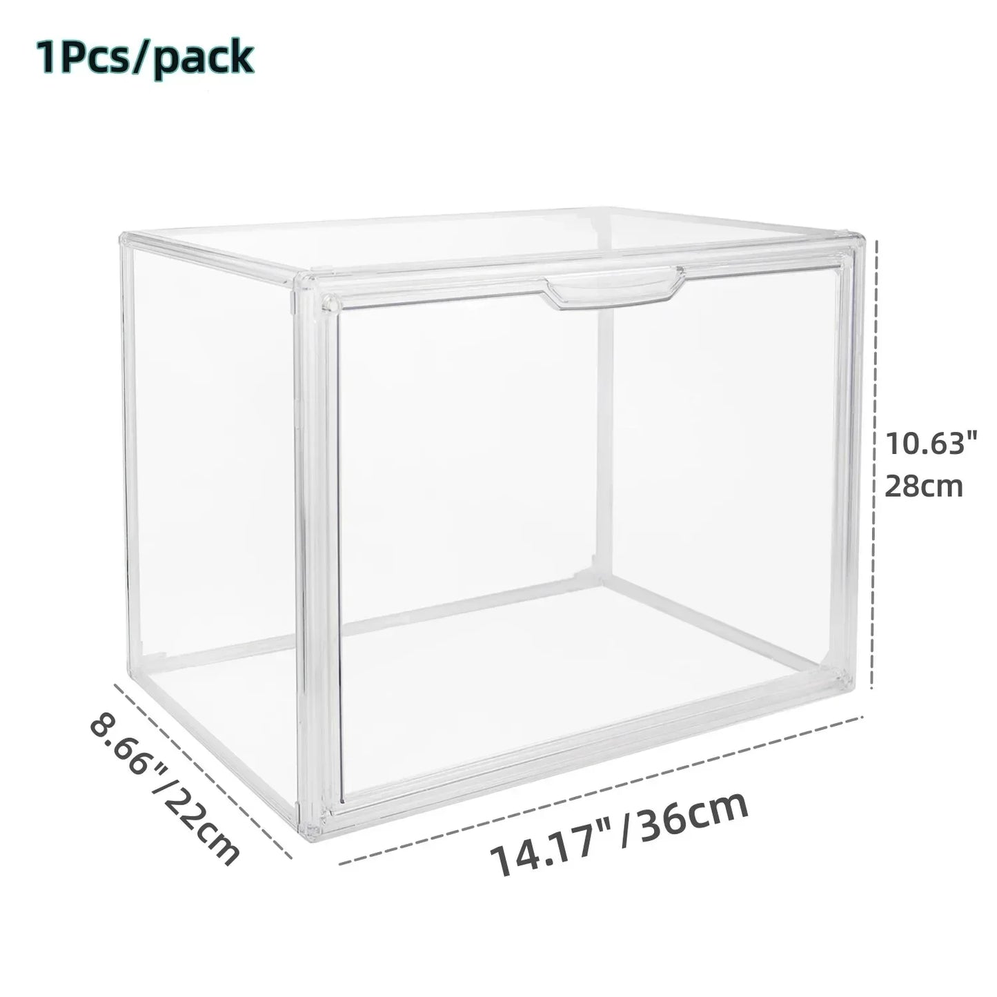 Dustproof Display Case for Figures and Collectibles Storage
