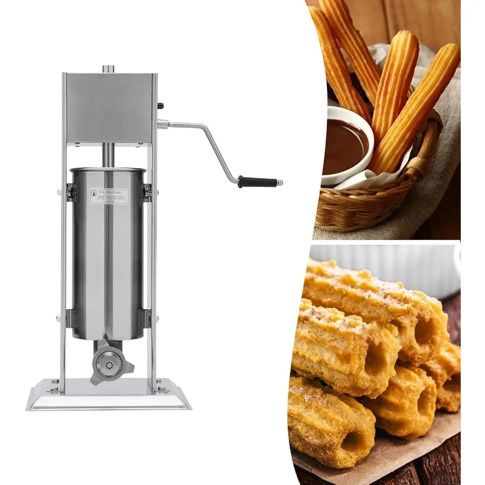 Commercial Churros Maker Manual Machine With 4 Nozzles