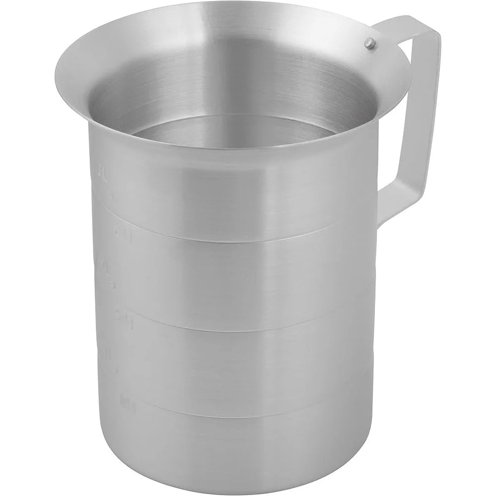 XMSJ Aluminum Measuring Cup Grooves Spill Proof Design