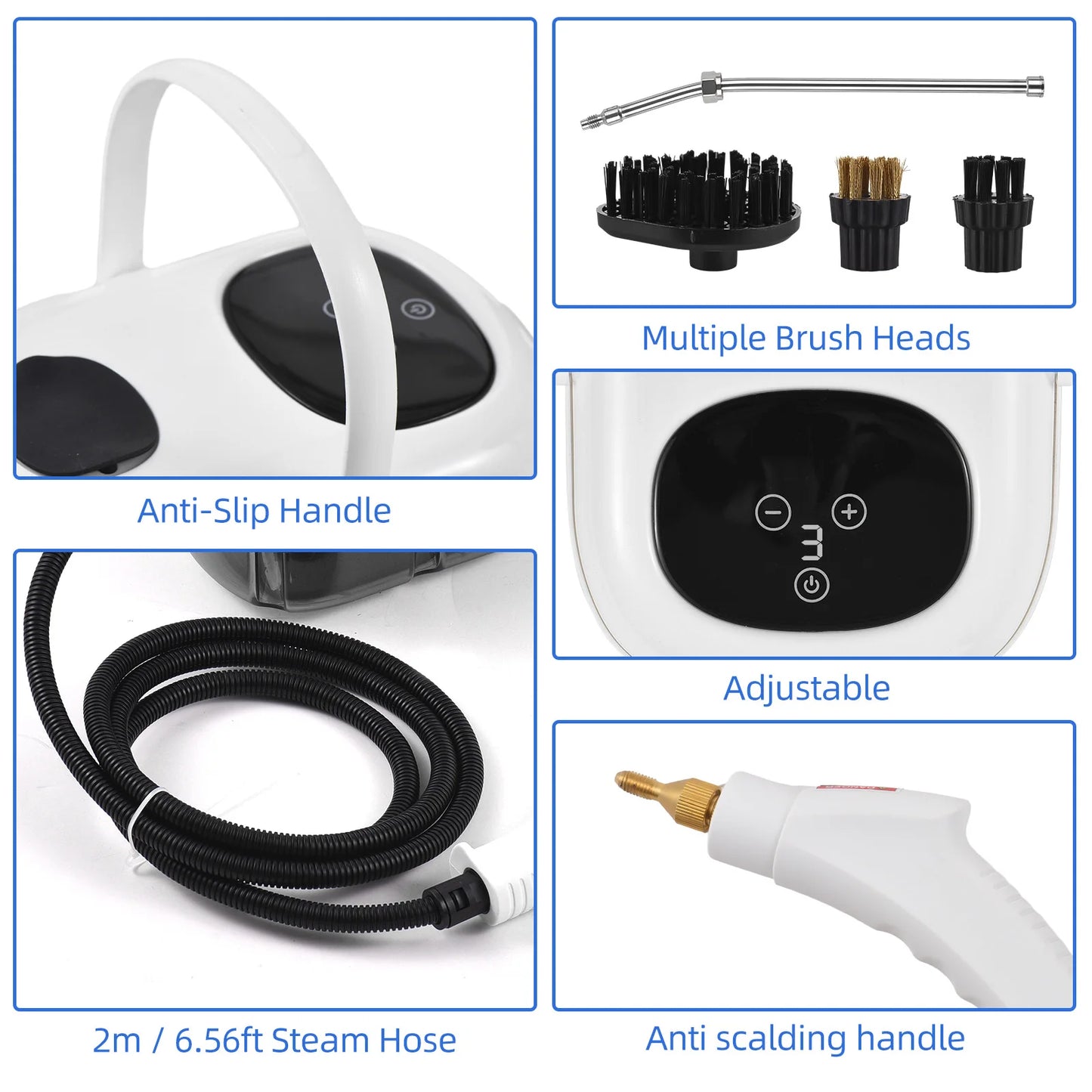 TOPINCN High Pressure Steam Cleaner US Plug For Home Car