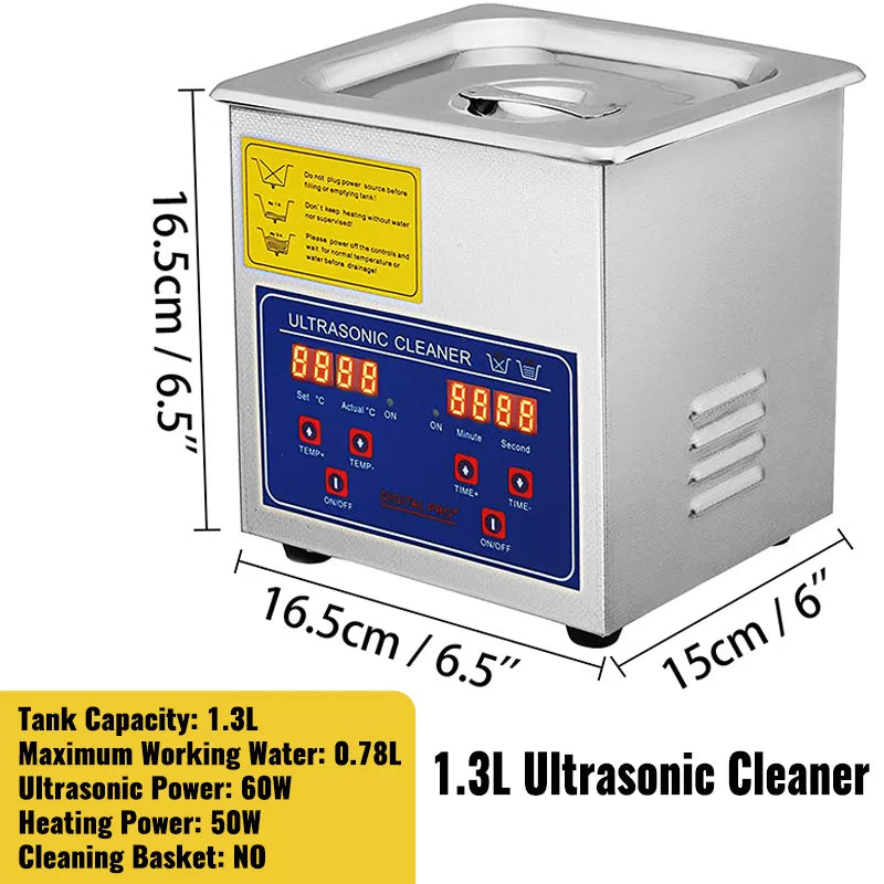 SucceBuy Ultrasonic Cleaner For Dishes Portable Home Washer