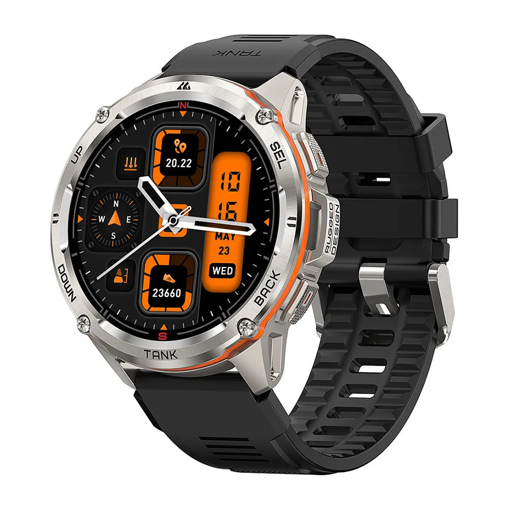 KOSPET Tank T3 Ultra GPS Smartwatch With Altimeter Compass