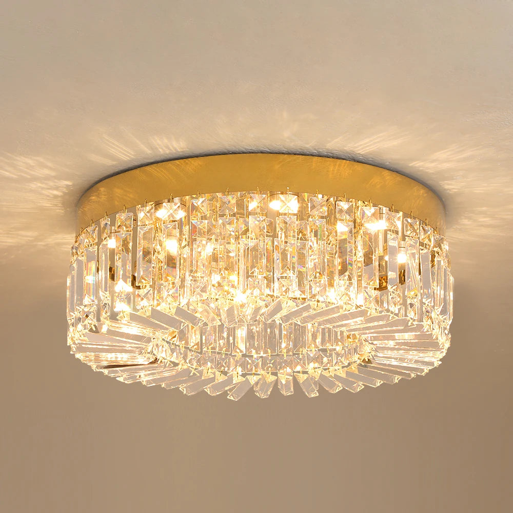 VETRULUS Crystal Ceiling Lamp For Living Room Modern Luxury Chandelier