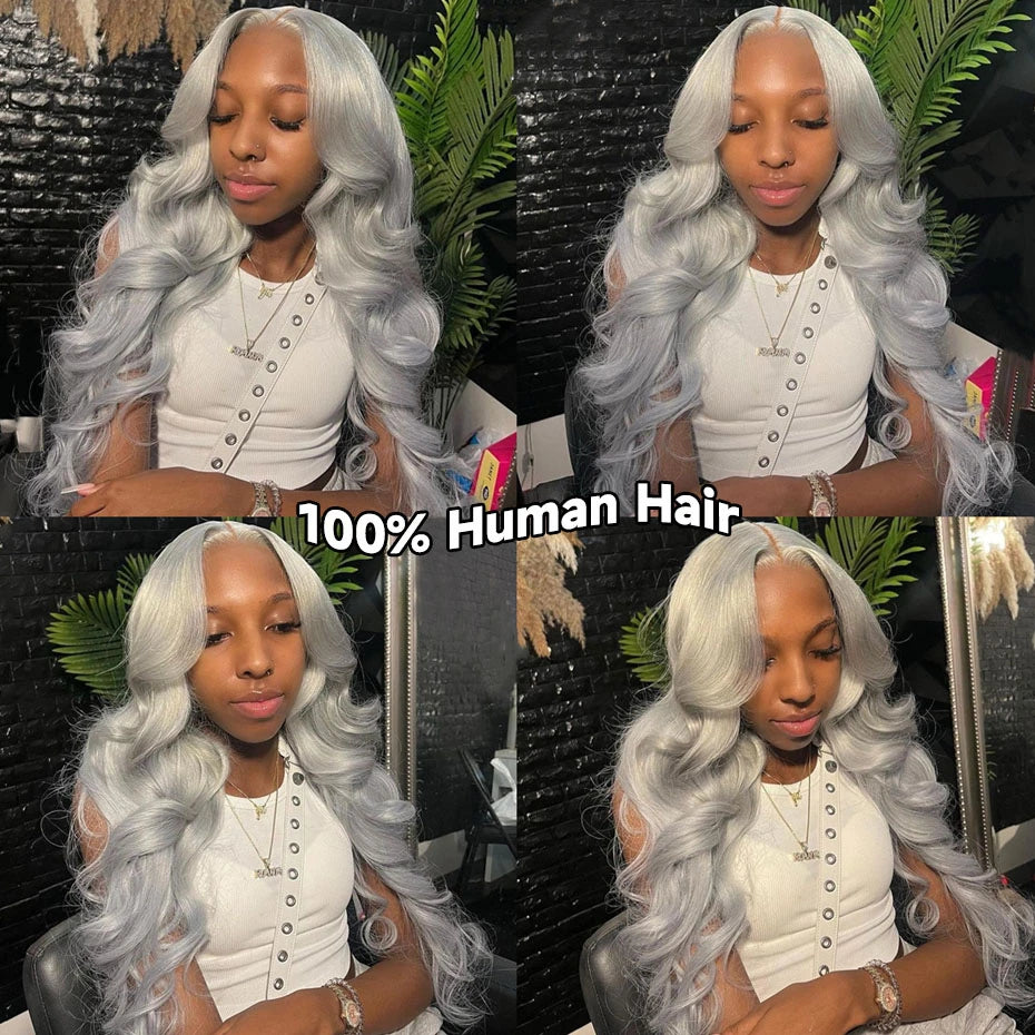 Lalabobo Lace Front Human Hair Wig Body Wave Remy Brazilian Hair Swiss Lace Frontal