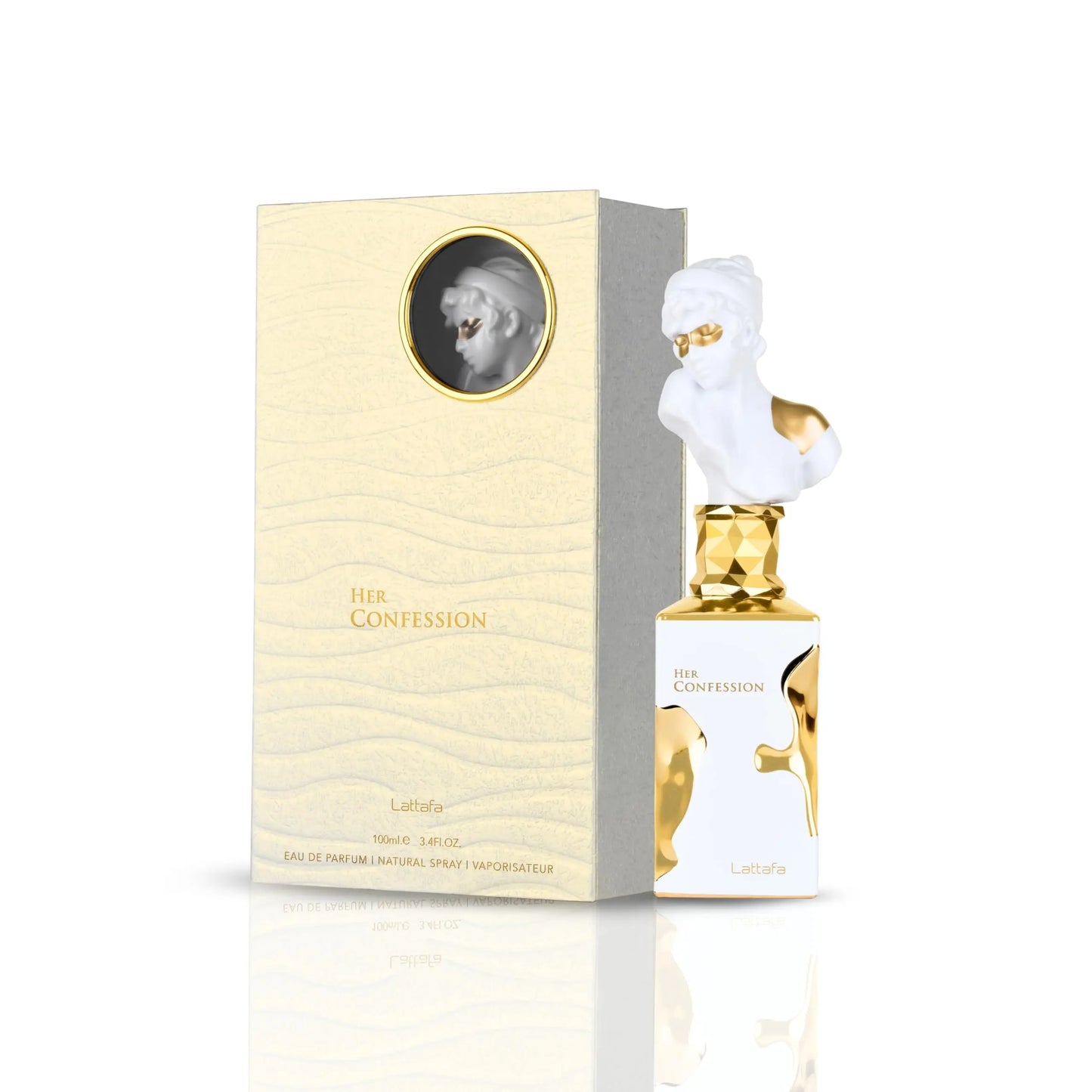 Lattafa His Confession EDP Spray Vanilla Floral Amber Musk