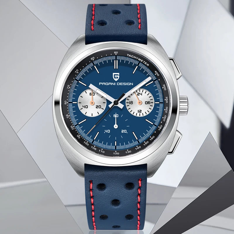 PAGANI DESIGN Retro Luxury Chronograph VK63 Quartz Watch