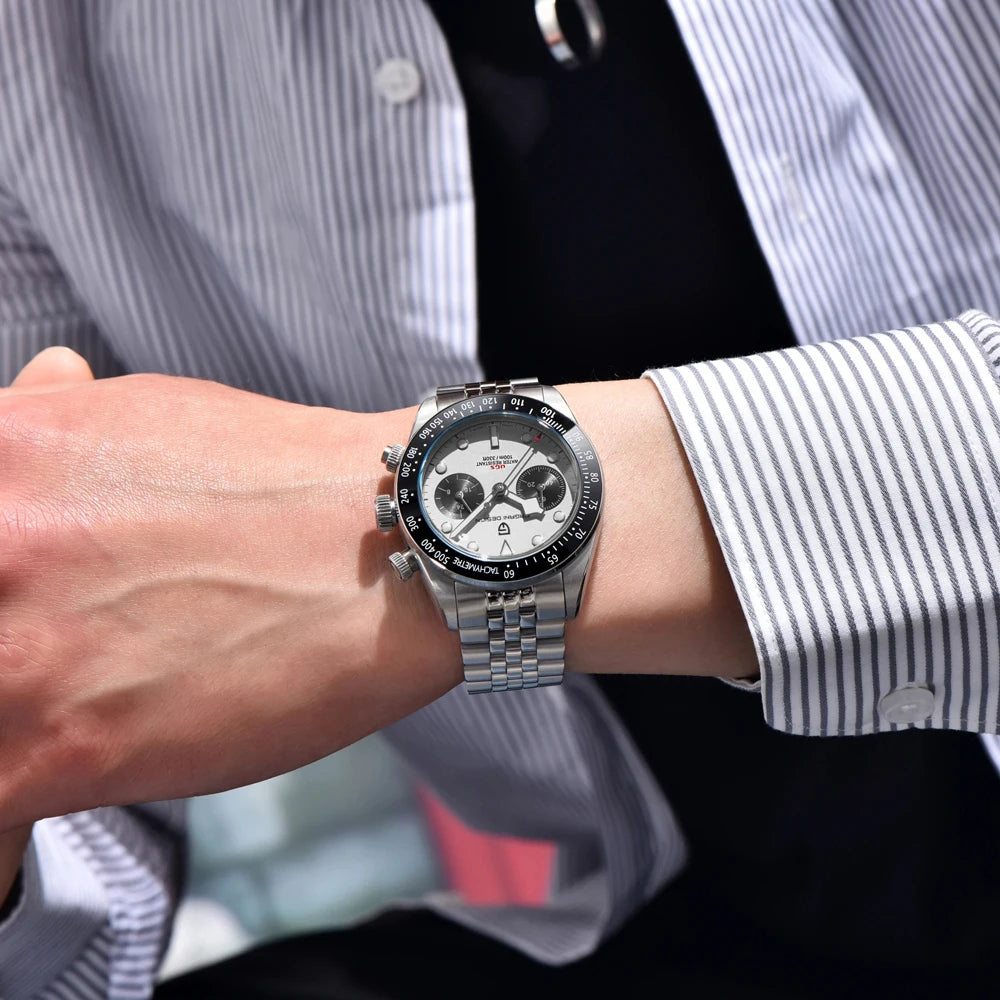 Pagani Design Panda Chronograph Stainless Steel Watch
