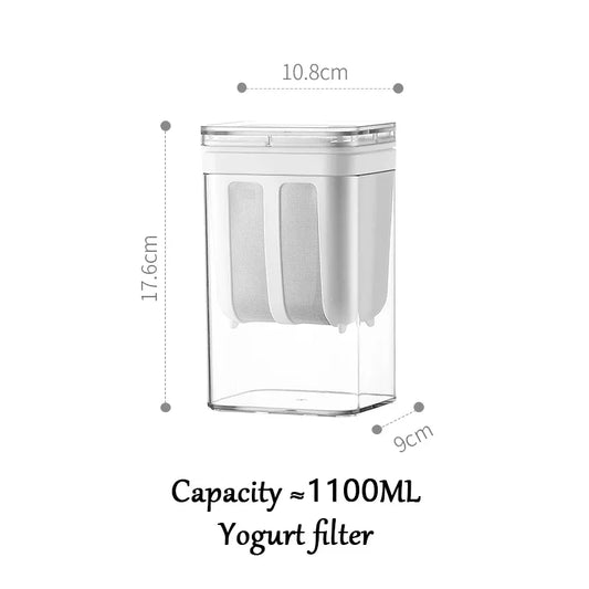 Greek Yogurt Maker Filter Stainless Steel Strainer Whey