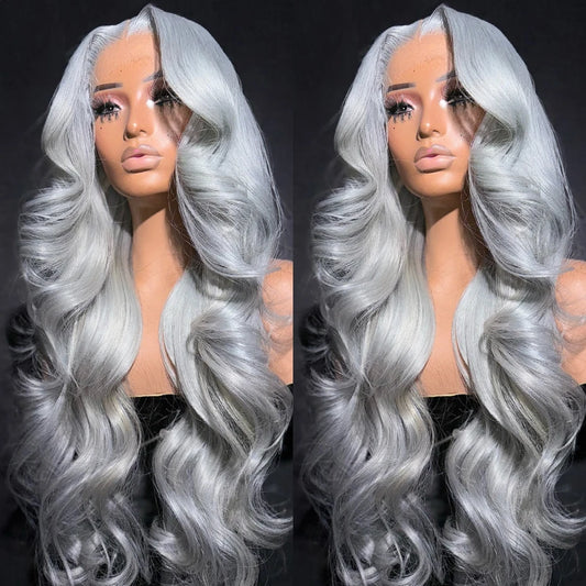 Lalabobo Lace Front Human Hair Wig Body Wave Remy Brazilian Hair Swiss Lace Frontal