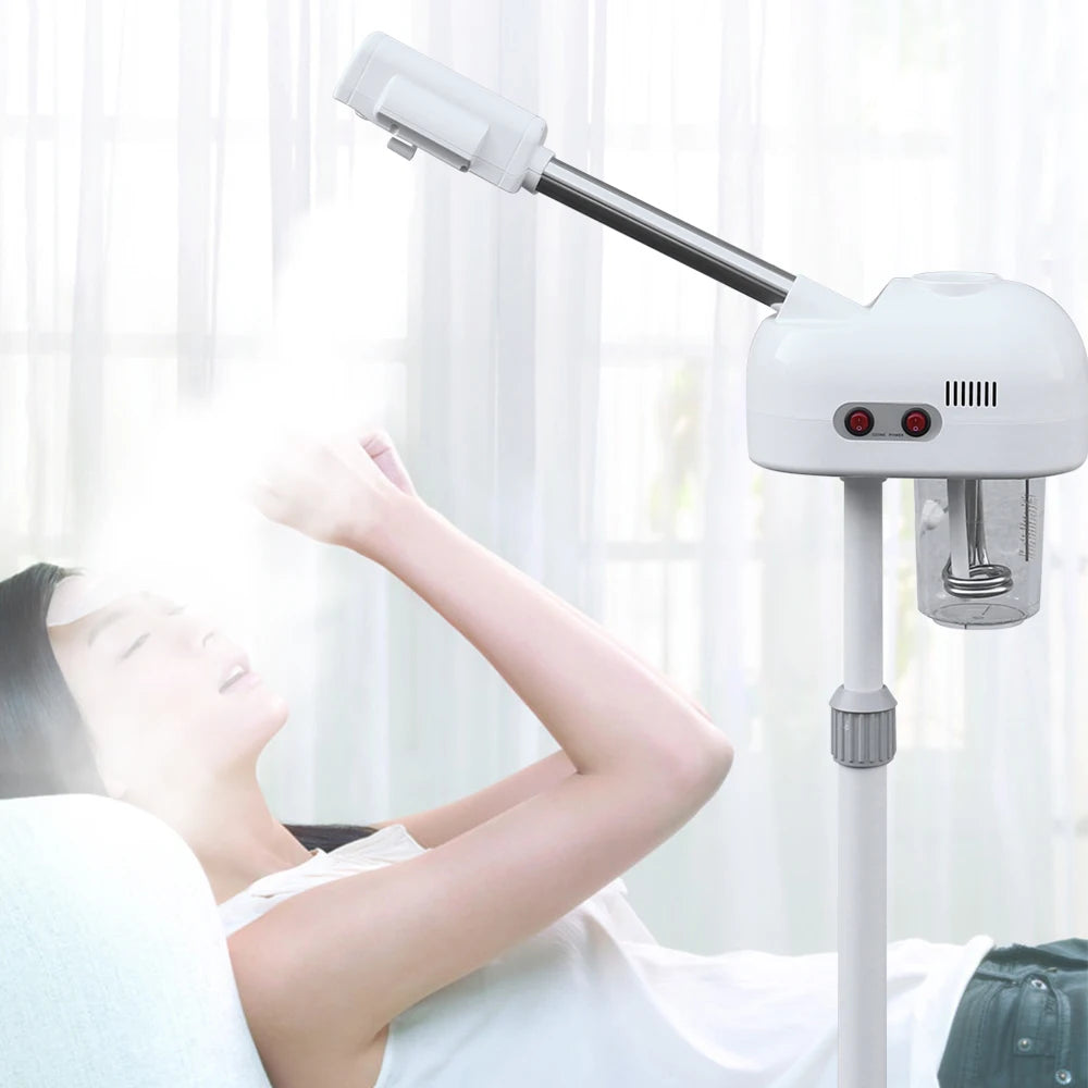 Ozone Infused Facial Steamer for Skin Care Equipment Pore Cleansing, Salon and Home Use
