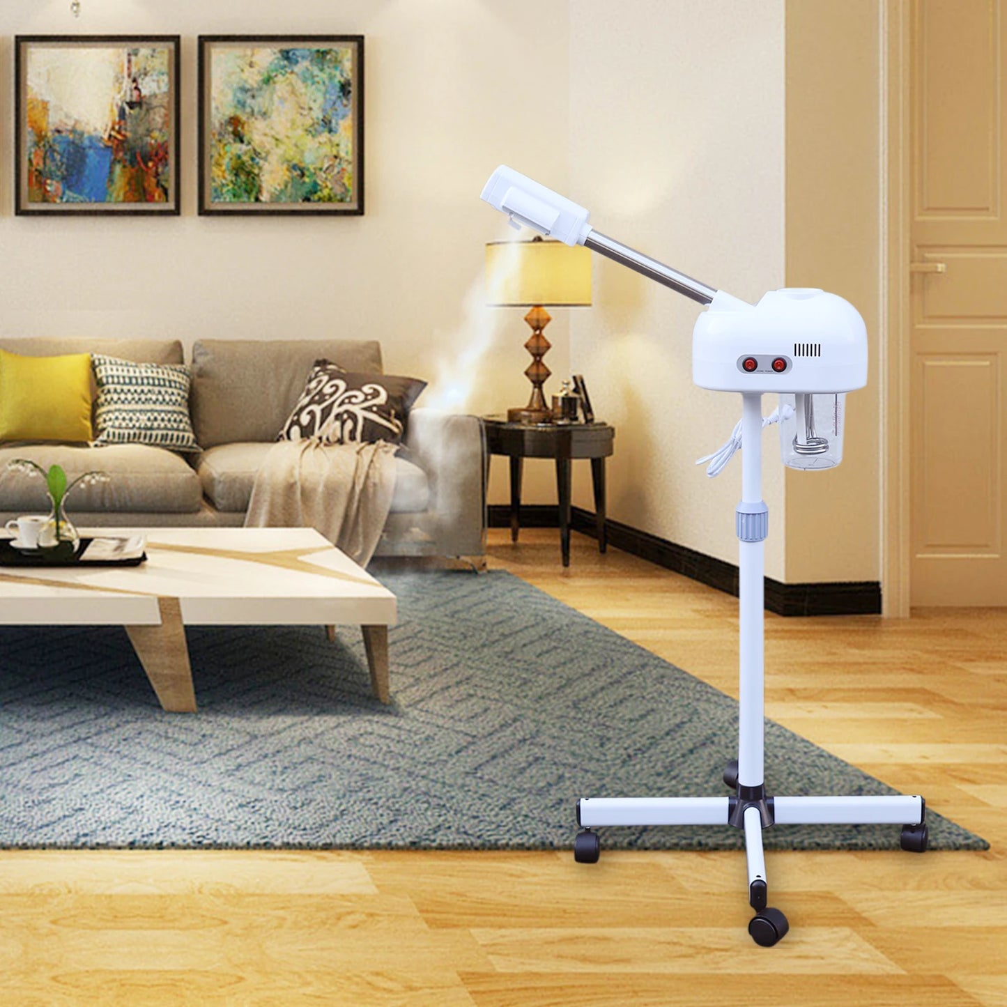 Ozone Infused Facial Steamer for Skin Care Equipment Pore Cleansing, Salon and Home Use